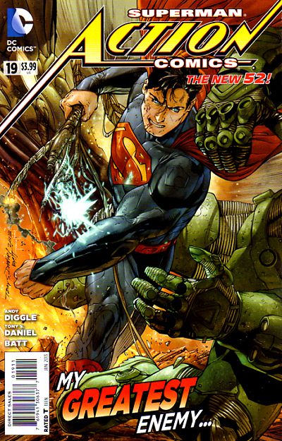 ACTION COMICS #19 - New 52 - New Bagged