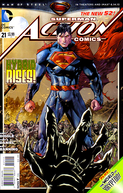 ACTION COMICS #21 - New 52 - New Bagged