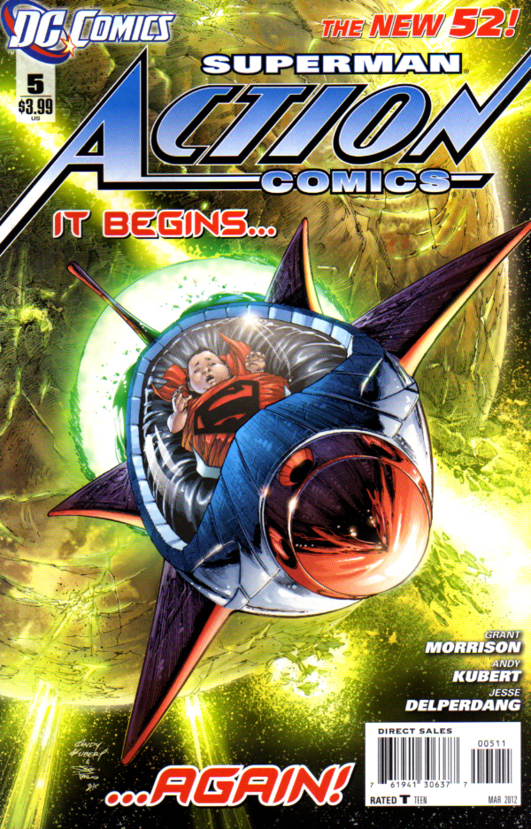 ACTION COMICS #5 - New 52 - New Bagged