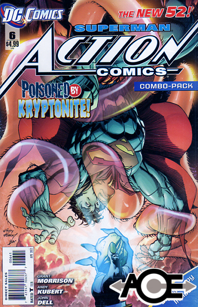 ACTION COMICS #6 Combo Pack - New 52 - New Bagged