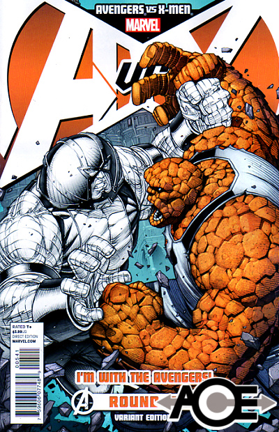 AVENGERS Vs. X-MEN #5 Avengers Team VARIANT