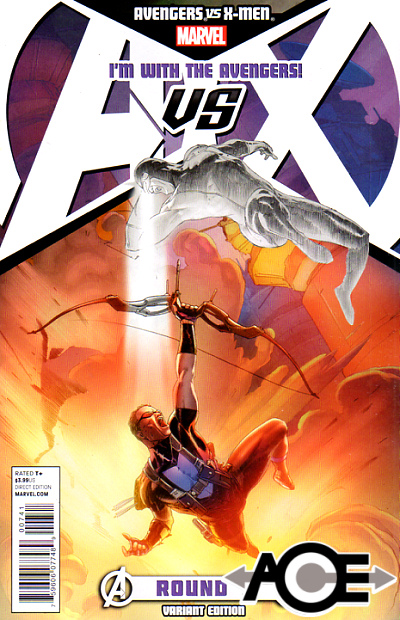 AVENGERS Vs. X-MEN #7 Avengers Team VARIANT