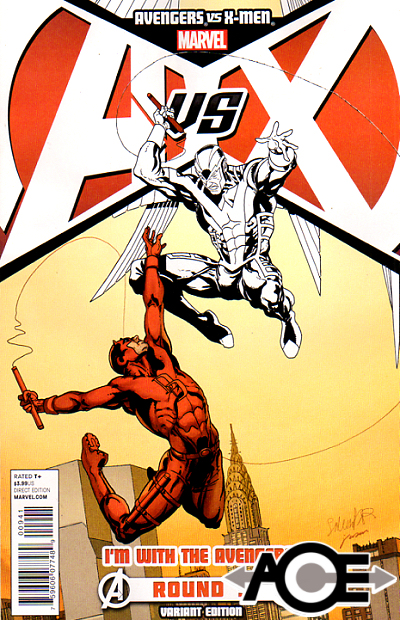 AVENGERS Vs. X-MEN #9 Avengers Team VARIANT