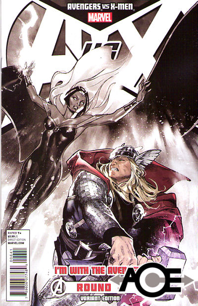 AVENGERS Vs. X-MEN #6 (of 12) Avengers Team Variant Cover