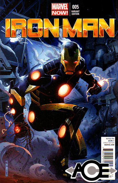 IRON MAN (2012) #5 - Marvel Now! - Jim Cheung VARIANT Cover 1:50