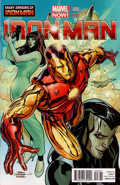 IRON MAN (2012) #8 - Marvel Now! - Many Armours - VARIANT Cover 1:20