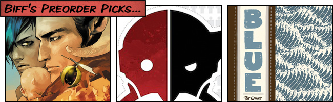 Biffs Buys January 2012 - Saga / Manhatten Projects / Blue